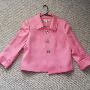 Tahari Pink Jacket- 6P
